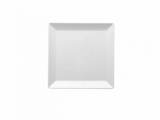 Platte quadratisch 21x21cm Keramik weiss matt Manhattan City Mäser 