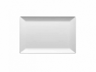 Platte rechteckig 30x20cm Keramik weiss matt Manhattan City Mäser 