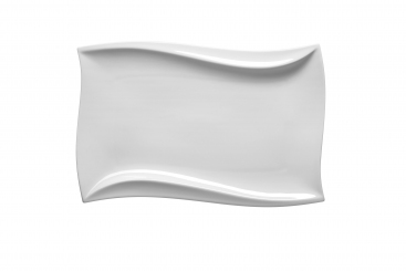 Platte rechteckig 34,8x23cm Porzellan Violina Mäser 