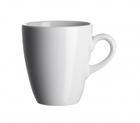 Kaffeebecher 31cl weiß Porzellan Colombia Mäser 