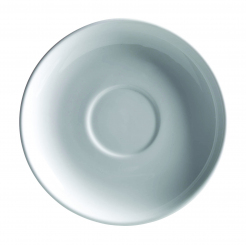 Milchkaffee-Untertasse 16cm weiß Porzellan Colombia Mäser 