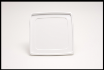 Deckel für Quadr. Schüssel 19 cm Melamin Primeware weiß