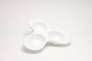 Dreifachschale "Tapas" mittel Melamin Primeware 