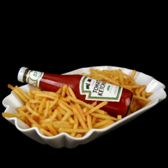 Buffet Pommes Schale XXL Holst Porzellan 