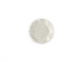 Melamin Ruffle Hues Teller 14 cm, creme Q Squared 