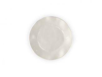 Melamin Ruffle Hues Teller 20 cm, creme Q Squared 