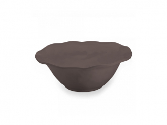 Melamin Ruffle Hues Schüssel 30 cm, schlamm Q Squared 