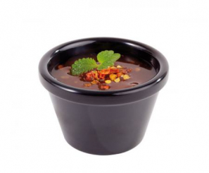 Dip-Schälchen Casual schwarz 6cm von APS 