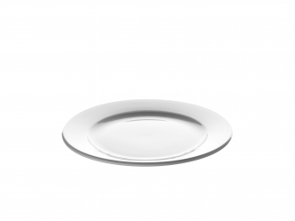 Teller flach 23,5 cm stapelbar Porzellan Tonda Mäser 