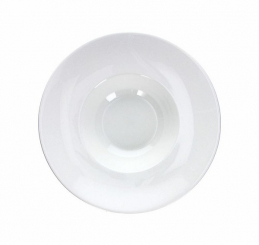 Gourmet-Teller tief 27 cm bianco Geschirrserie B-RUSH Tognana 