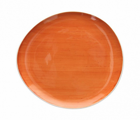 Platte 31 cm arancio Geschirrserie B-RUSH Tognana 