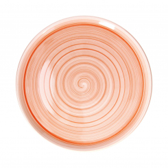 Pizzateller rund 33 cm mattone Geschirrserie Giotto Tognana Restbestand 18 Stück 