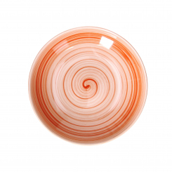 Pastateller 26 cm mattone Geschirrserie Giotto Tognana Restbestand 24 Stück 