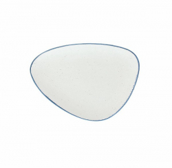 Teller dreieckig 34,5x25cm Organica Mare Tognana 
