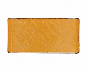 Platte 30x15cm Vulcania Veggie giallo Tognana 