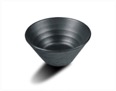 Trichterschale schwarz/ matt 13x 6 cm Q Squared 