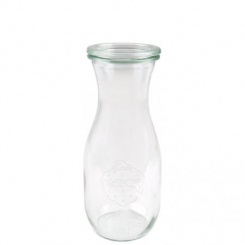 Weck-Flasche 530 ml mit Deckel Set 12-teilig 
