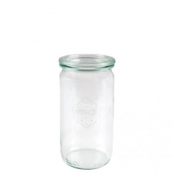 Weck-Glas Zylinder 340 ml mit Deckel Set 12-teilig 