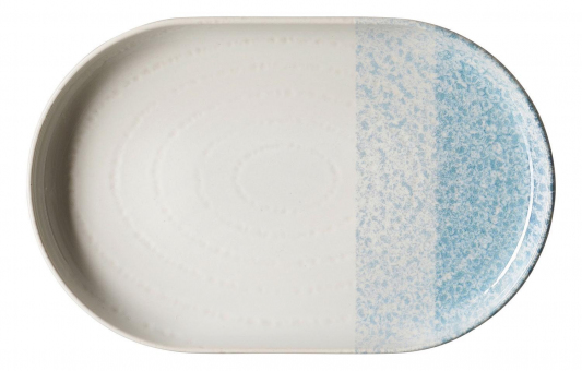 Platte oval 20 x 13 cm Trio Blau Ritzenhoff & Breker 