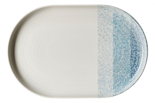 Platte oval 30 x 20 cm Trio Blau Ritzenhoff & Breker 