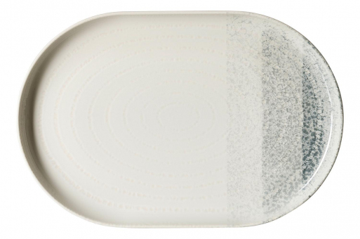 Platte oval 30 x 20 cm Trio Grau Ritzenhoff & Breker 