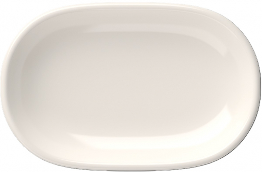 Platte oval Magnus 23 x 15 cm Transparent ID Fine 