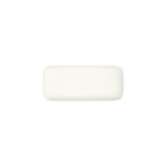 Teller rechteckig Quadro 22 x 10 cm Transparent ID Fine 