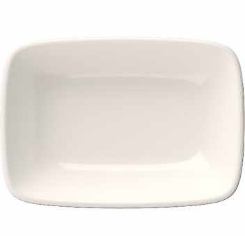 Platte rechteckig Quadro 14 x 10 cm Transparent ID Fine 
