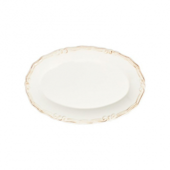 Platte oval Tiffany 21 cm Patina ID Fine 