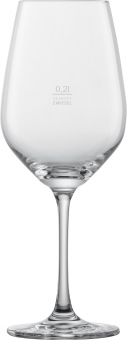 Burgunderglas 404ml Vina Schott Zwiesel  ab 72 Stück mit Eichstrich 0,2l