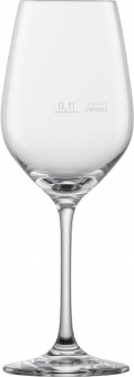 Weinglas Weißwein oder Verkostung 279ml Vina Schott Zwiesel  ab 72 Stück mit Eichstrich 0,1l