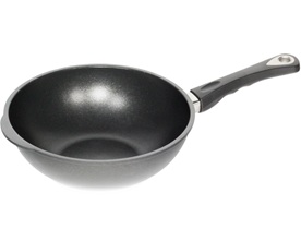 AMT Profi Wok Pfanne hoch Aluguss Induktion 36 cm