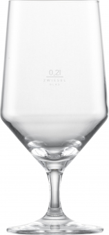 Wasserglas 451ml Belfesta Zwiesel Glas  ab 768 Stück mit Eichstrich 0,2l 