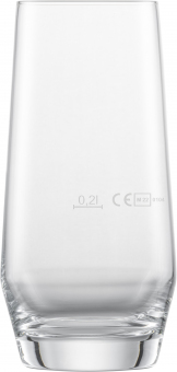 Longdrinkglas 542ml Belfesta Zwiesel Glas  ab 12 Stück mit Eichstrich 0,2l