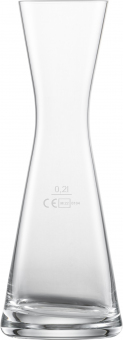 Karaffe 0,25l Belfesta Zwiesel Glas ab 456 Stück mit Eichstrich 0,2l