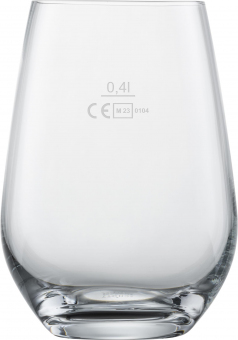 Universalglas 548ml Vina Schott Zwiesel  ab 12 Stück mit Eichstrich 0,4l