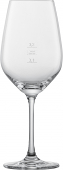Burgunderglas 404ml Vina Schott Zwiesel  ab 306 Stück mit Doppeleichstrich 0,1l+0,2l