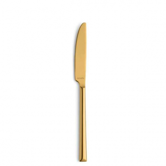 Menümesser Vollheft rfr. PVD Gold Metropole Amefa 