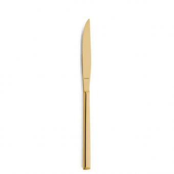 Steakmesser Vollheft rfr. PVD Gold Metropole Amefa 