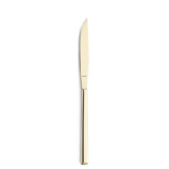 Steakmesser Vollheft rfr. PVD Champagner Metropole Amefa 