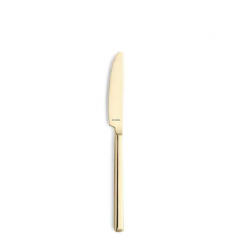 Dessertmesser Vollheft rfr. PVD Champagner Metropole Amefa 