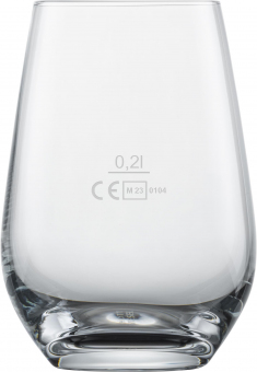 Wasserglas 397ml Vina Schott Zwiesel  ab 246 Stück mit Eichstrich 0,2l