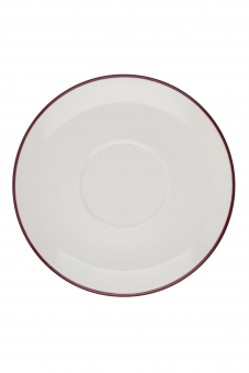 Untertasse Lona 19 cm Modest Maroon ID Fine 