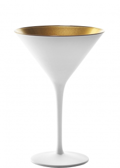 Cocktailglas weiß matt/gold Elements Olympic Stölzle ab 6 Stück 