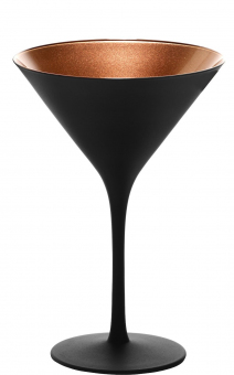Cocktailglas schwarz matt/bronze Elements Olympic Stölzle ab 1 Palette = 486 Stück