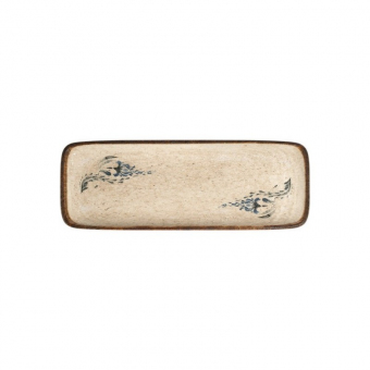 Platte rechteckig Quadro 34 x 16 cm Voyage Navy ID Fine 
