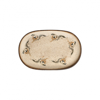 Platte oval Magnus 14 x 9 cm Voyage Terra ID Fine 