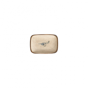 Platte rechteckig Quadro 10 x 7 cm Voyage Terra ID Fine 