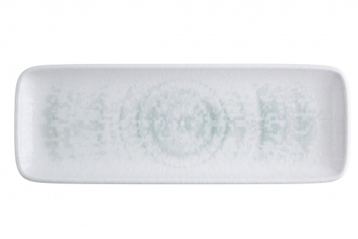 Teller rechteckig Quadro 30 x 11 cm Glacier ID Fine 