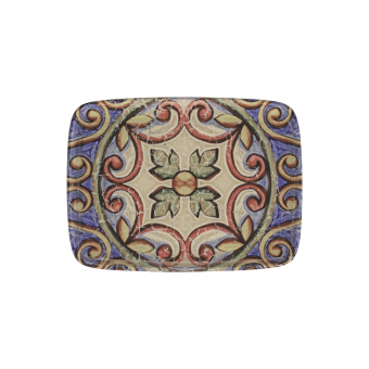Teller rechteckig Quadro 27 x 20 cm Amalfi ID Fine 